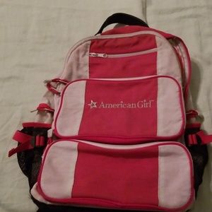 American Girl backpack, used, still good condition